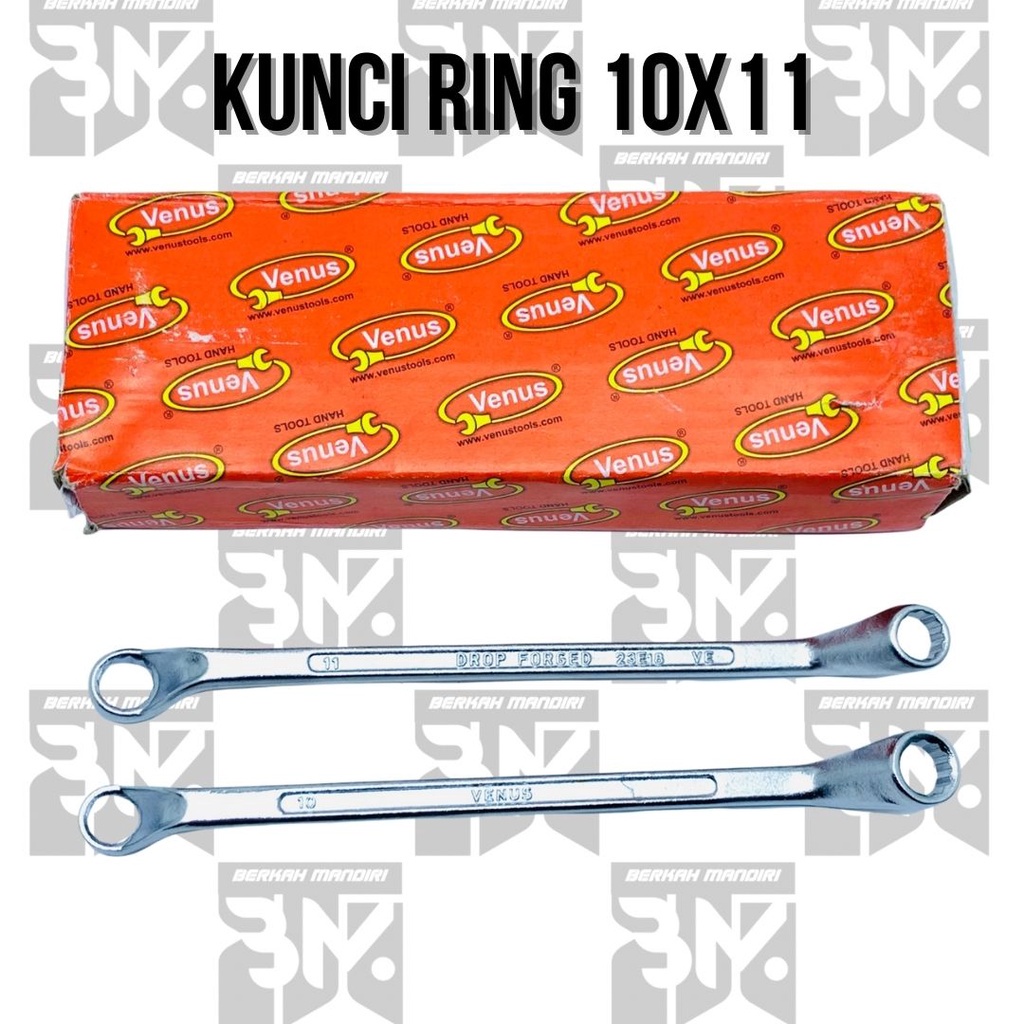 KUNCI RING VENUS SATUAN UK 8x9 10x11 12x13 14x15 16x17 18x19 20x22 24x27