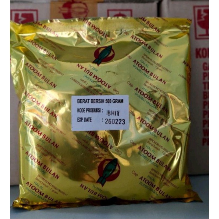 

( 500grm ) BUMBU MASAK/MAKNAN ATOM BULAN