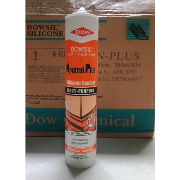

DOWSIL NEUTRAL PLUS SILICONE SEALANT - WHITE 300ML