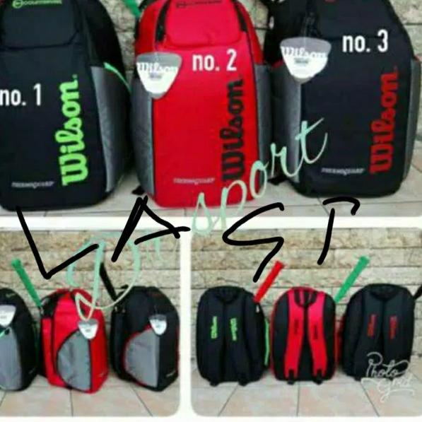 tas ransel wilson..badminton/tenis