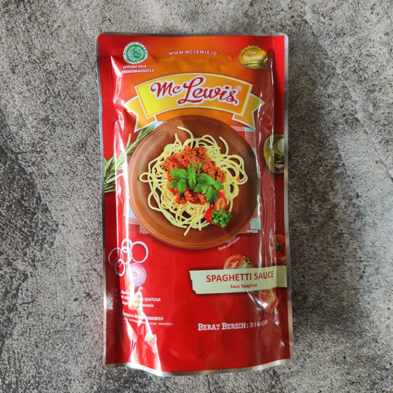 

MC LEWIS SAUS SEPAGETHI 310g