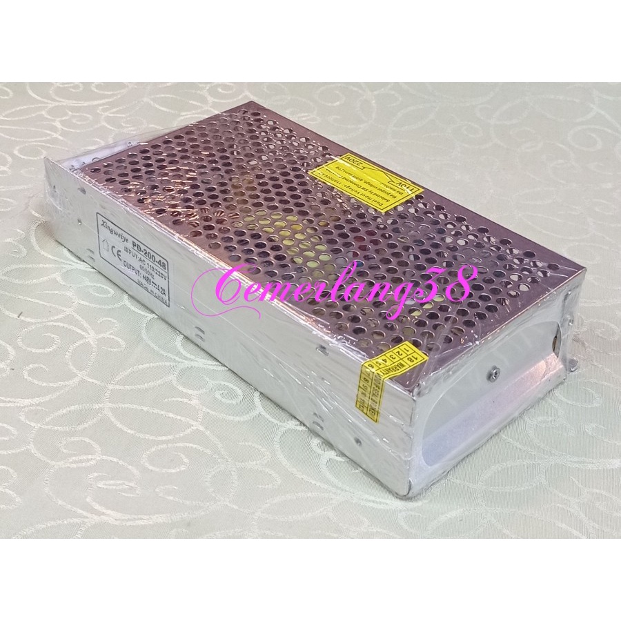 POWER SUPPLY 48V 4.2A ADAPTOR JARING 48V 4,2 AMPERE DC Tps