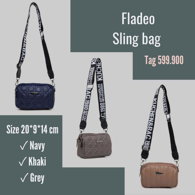 Tas Sling bag Fladeo branded matahari