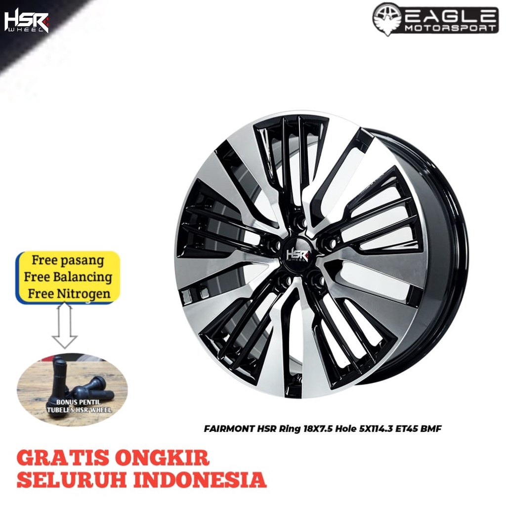 VELG MOBIL R18 RING 18 VELG MOBIL INNOVA ALPHARD VOXY VELLFIRE ORIGINAL HSR FAIRMONT