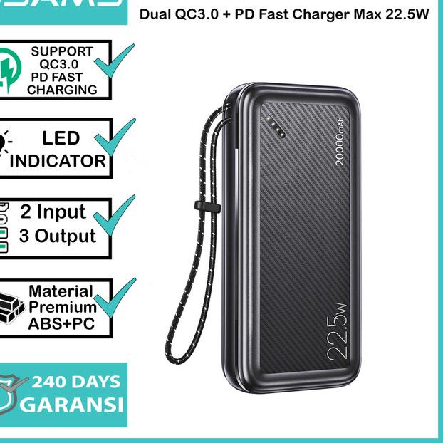 USAMS PB59 Power Bank CD168 20000MAH