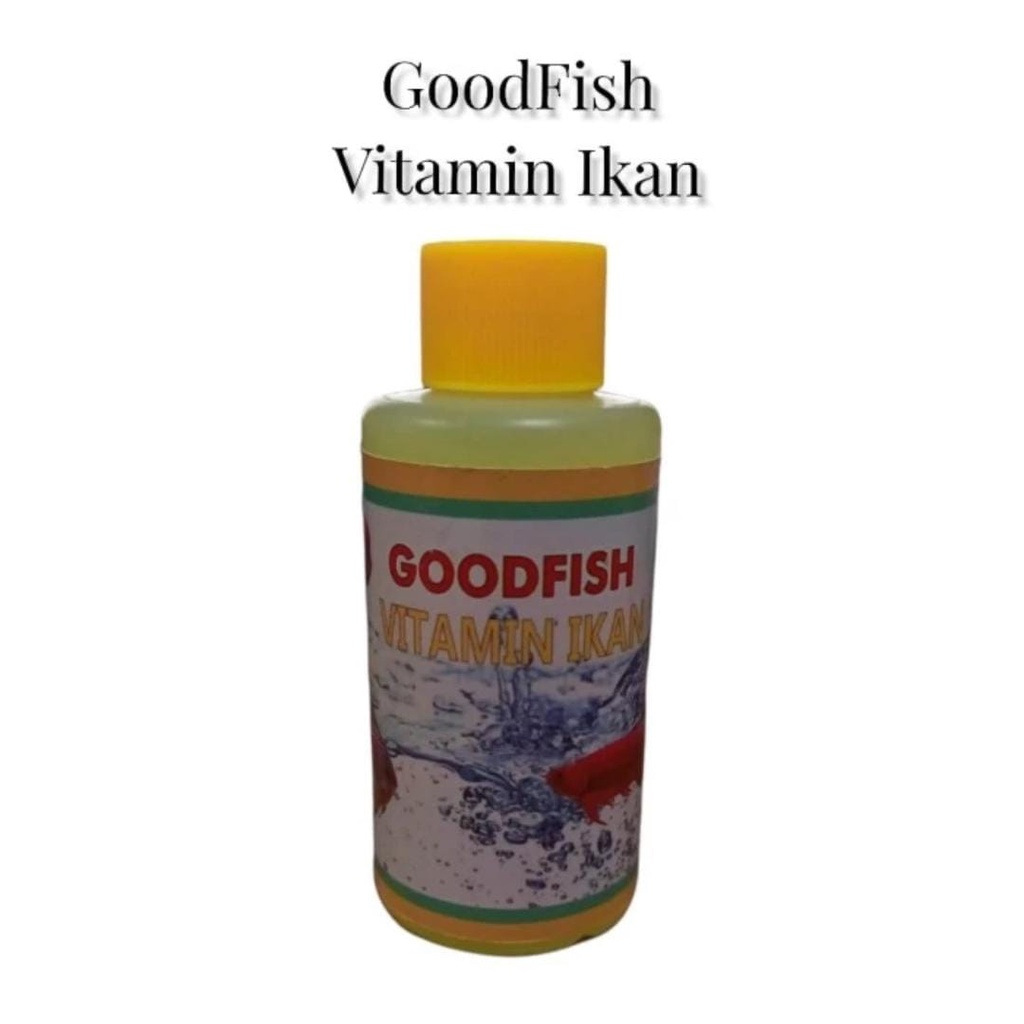 GOODFISH 1 lusin VITAMIN IKAN HIAS VITAMIN IKAN DISCUS 100 ML