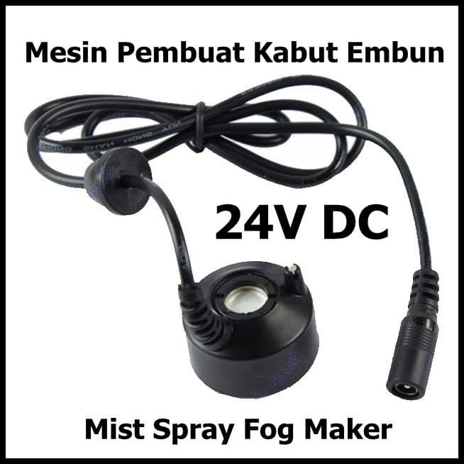 Mesin Pembuat Kabut Embun Mist Spray Fog Maker WT01 Black