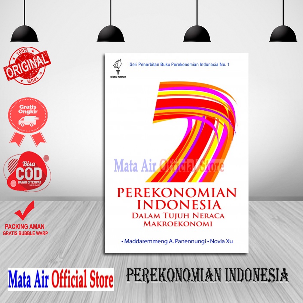 BEST SELLER ORIGINAL PEREKONOMIAN INDONESIA DALAM TUJUH NERACA MAKROEKONOMI - BUKU OBOR