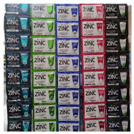SHAMPOO ZINC SACHET 1 RENCENG ISI 12