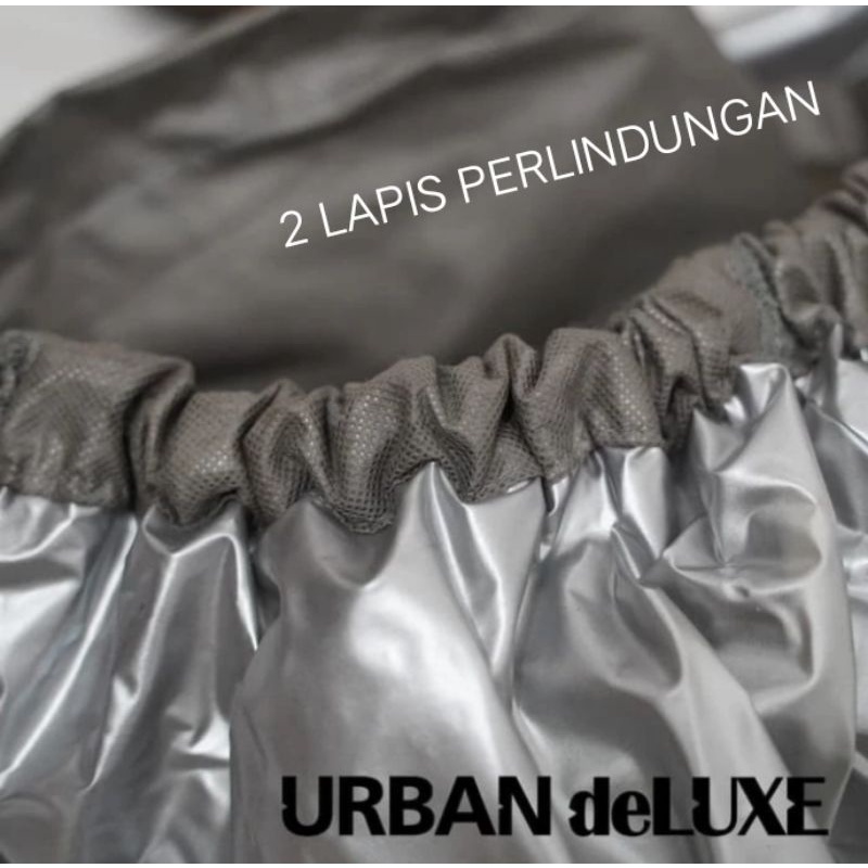 Sarung Motor Scoopy Premium Urban Deluxe Standar Anti Air Tahan Panas Matahari Cover Motor Matic Lebih Tebal Mantel Motor Waterproof