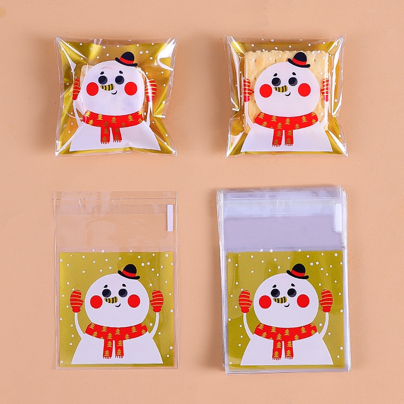 PLASTIK COOKIES 7X7 CM MOTIF KARTUN LUCU