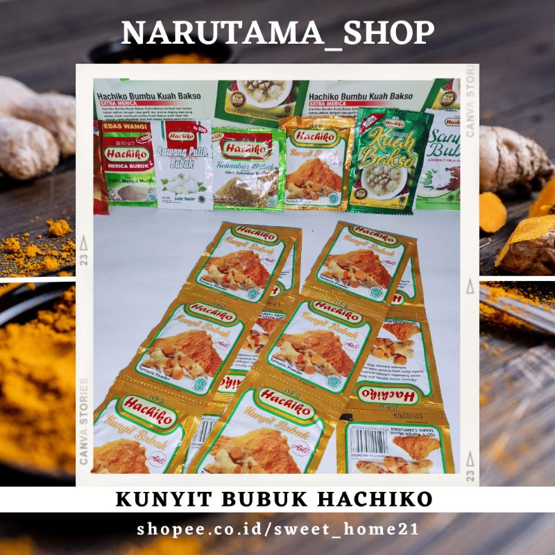 

Kunyit Bubuk Hachiko