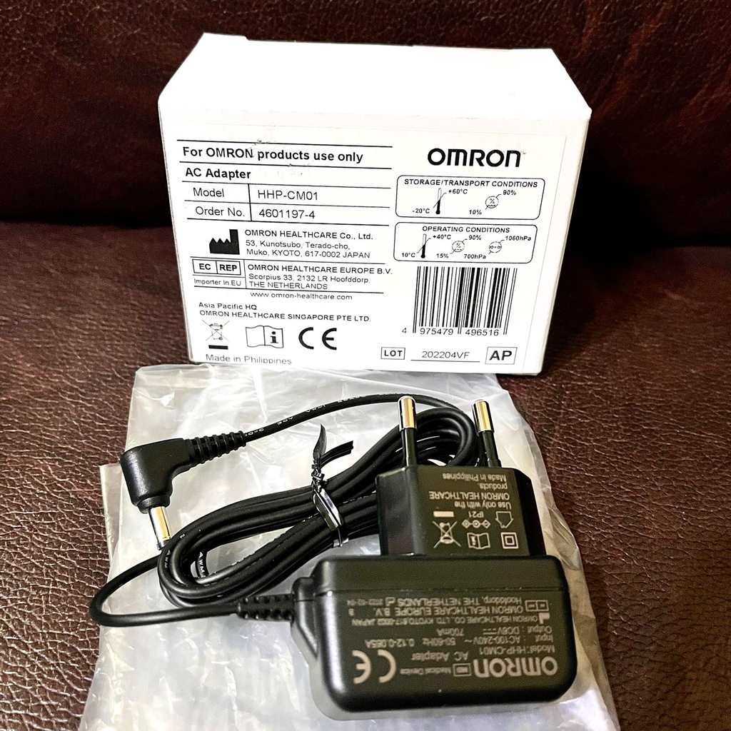 ADAPTOR ORIGINAL OMRON HHP-CM01 / AC ADAPTER KHUSUS PRODUK TENSIMETER OMRON