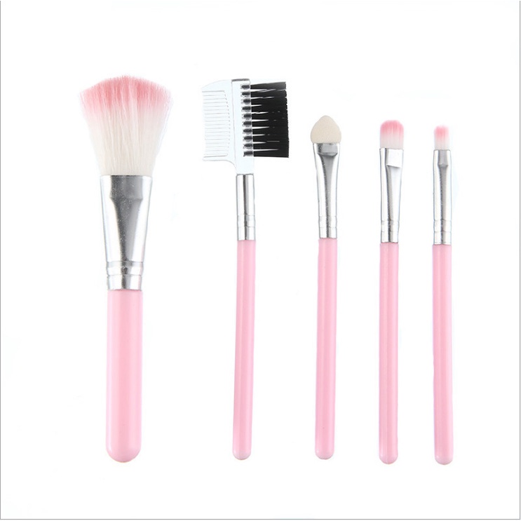 JD 5 Pcs Makeup Set Eye Portbale Makeup Brushes Multi-useBeauty Brush Makeup Tool