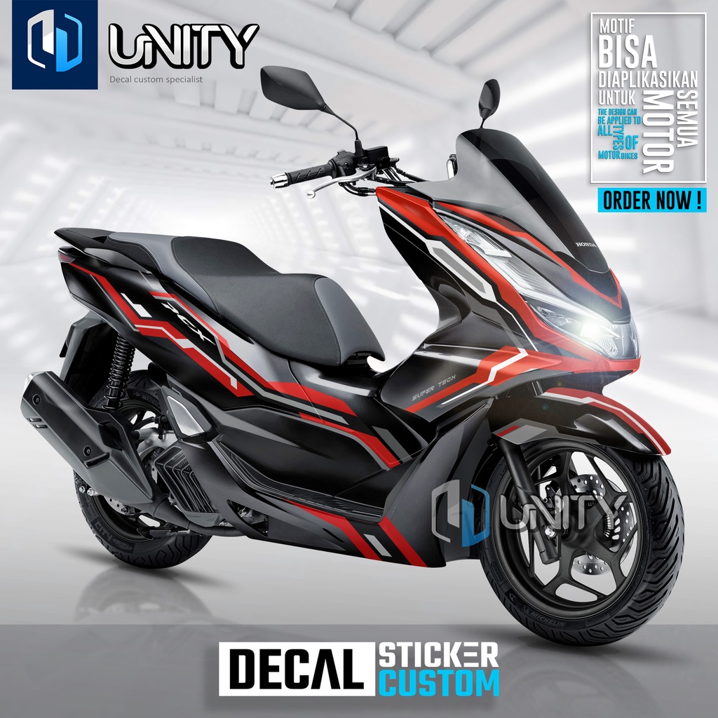 STICKER DECAL HONDA PCX FULL BODY CUSTOM PREMIUM QUALITY 160/150 ALL PCX