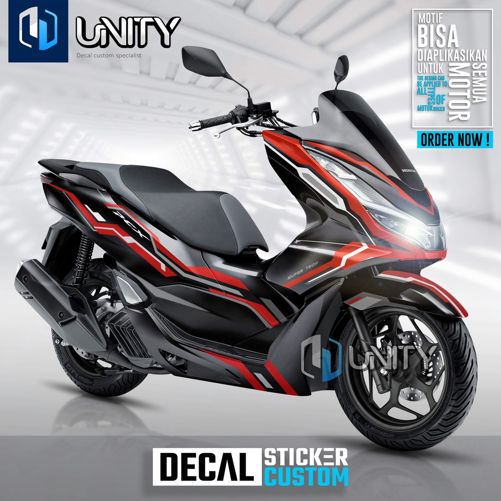 Jual Sticker Decal Honda Pcx Full Body Custom Premium Quality All Pcx Shopee Indonesia