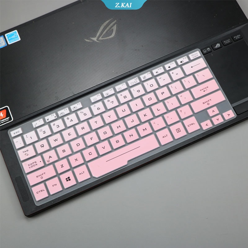 Film Pelindung keyboard Bahan Silikon Anti Air Untuk asus ROG 3 splus GX531 GX501 GX701 14 &quot;