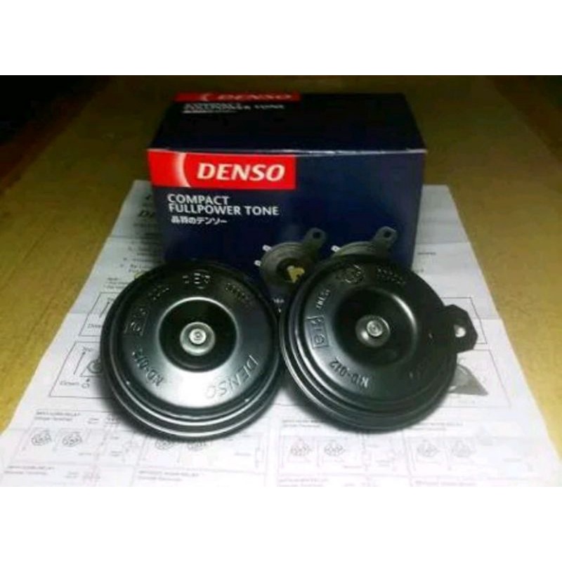 Klakson Denso Disc Klakson Mobil Avanza Rush Inova Klakson Denso Standar Motor