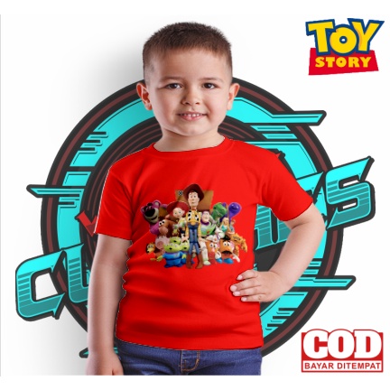 kaos anak anime toy story - baju anak TOY STORY