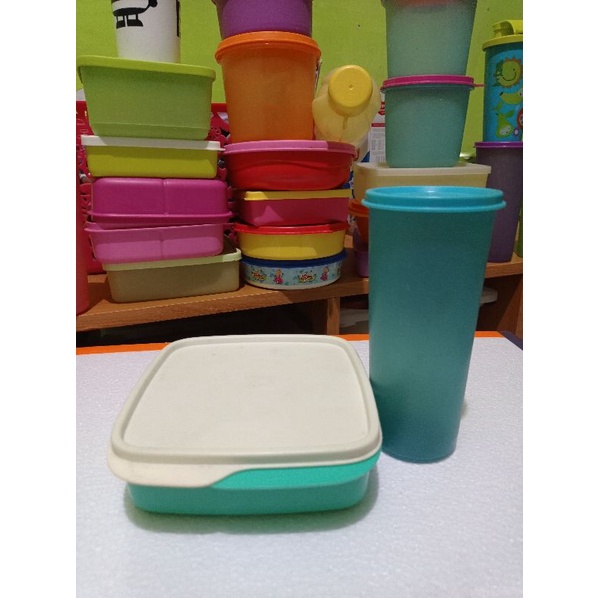 Jual Paket Bekal Tupperware Paket Makan Tupperware Loly Second Loly Tup Second Kotak