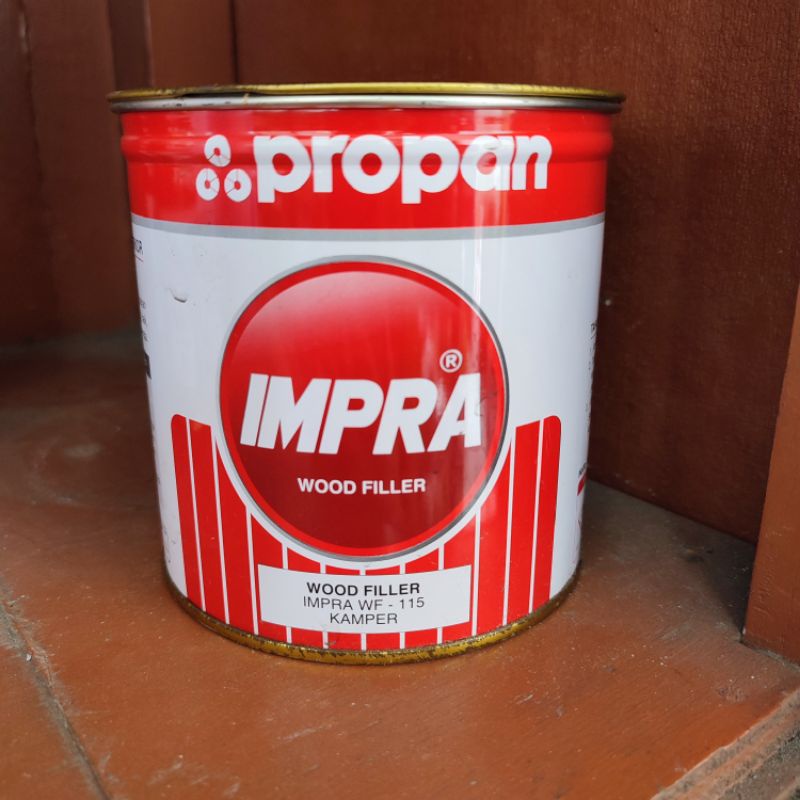 Jual Impra Wood Filler Wf 115 Kamper 1kg Dempul Kayu Shopee Indonesia