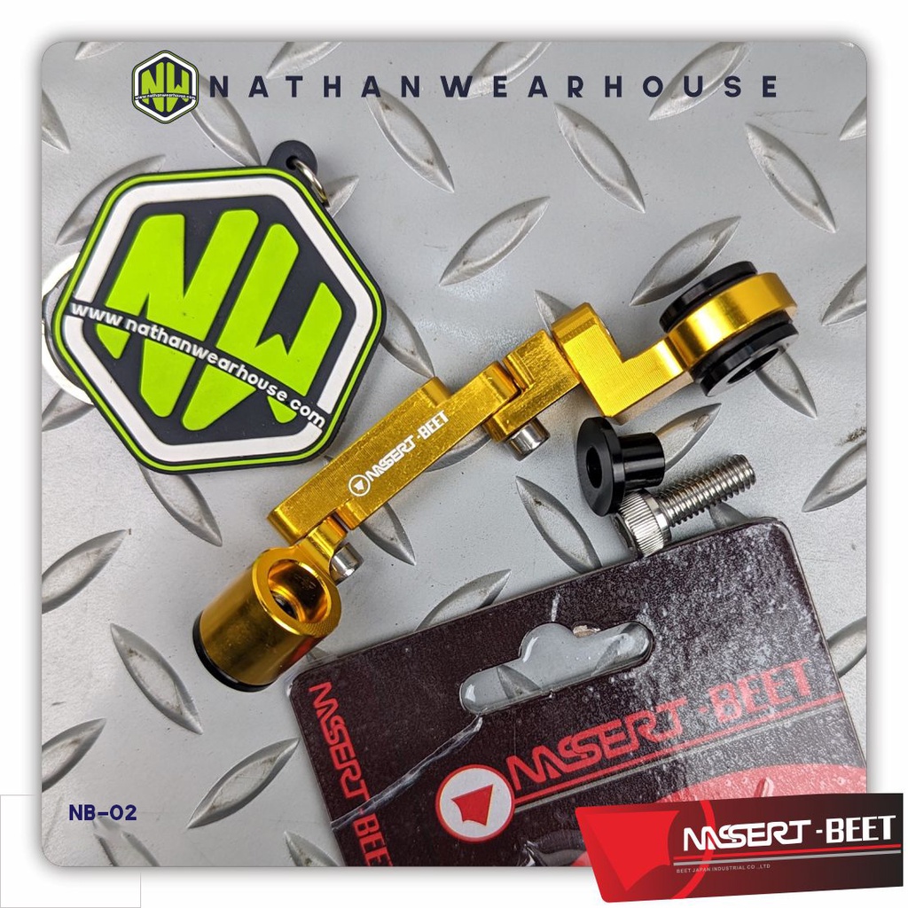 Bracket Breket Dudukan Tiang Tabung Minyak Rem Brake Fluid CNC Nassert Beet 02