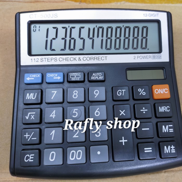 

Calculate Kalkulator Besar 12Digit Ct 500Js