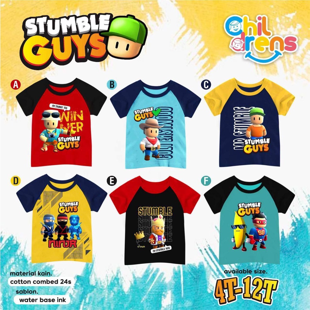 Raglan Boy &quot;STUMBLE GUYS&quot;