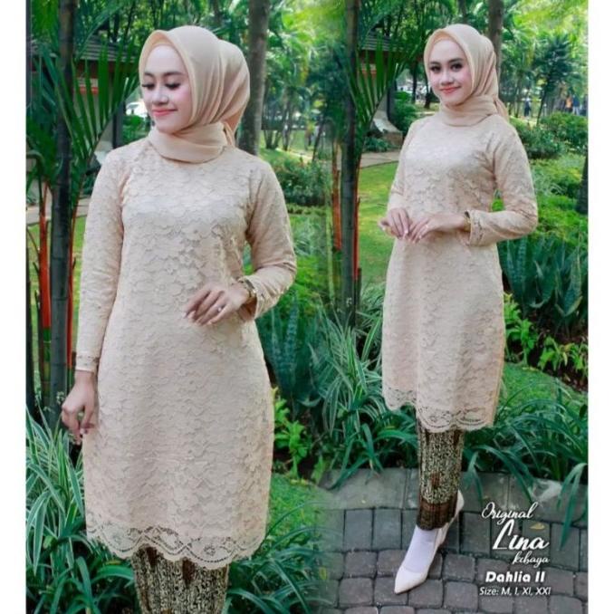 stelan Kebaya brokat jumbo//stelan kebaya modern/kebaya pesta