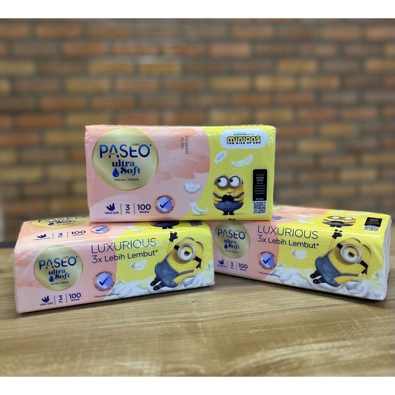 Paseo baby wipes puresoft - tisu kering | tisu bayi | tisu wajah