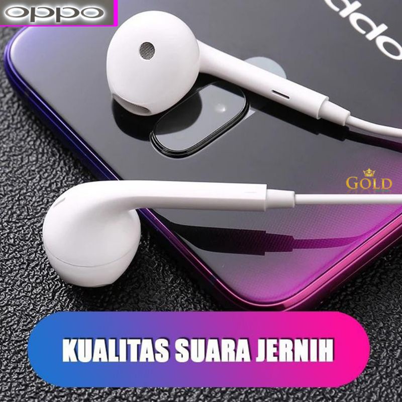 Headset Oppo Original 100% All Type / Headset Copotan Original / Headset Free Original