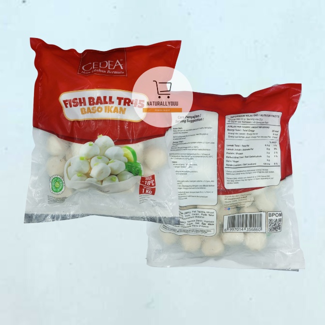 Fish Ball Cedea Bakso Ikan premium 1kg