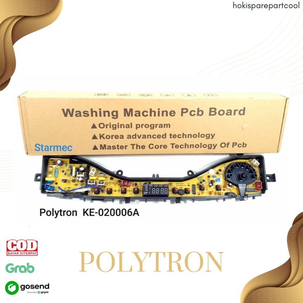 MODUL PCB MESIN CUCI POLYTRON PAW 8512 PAW 7512 PAW 9512