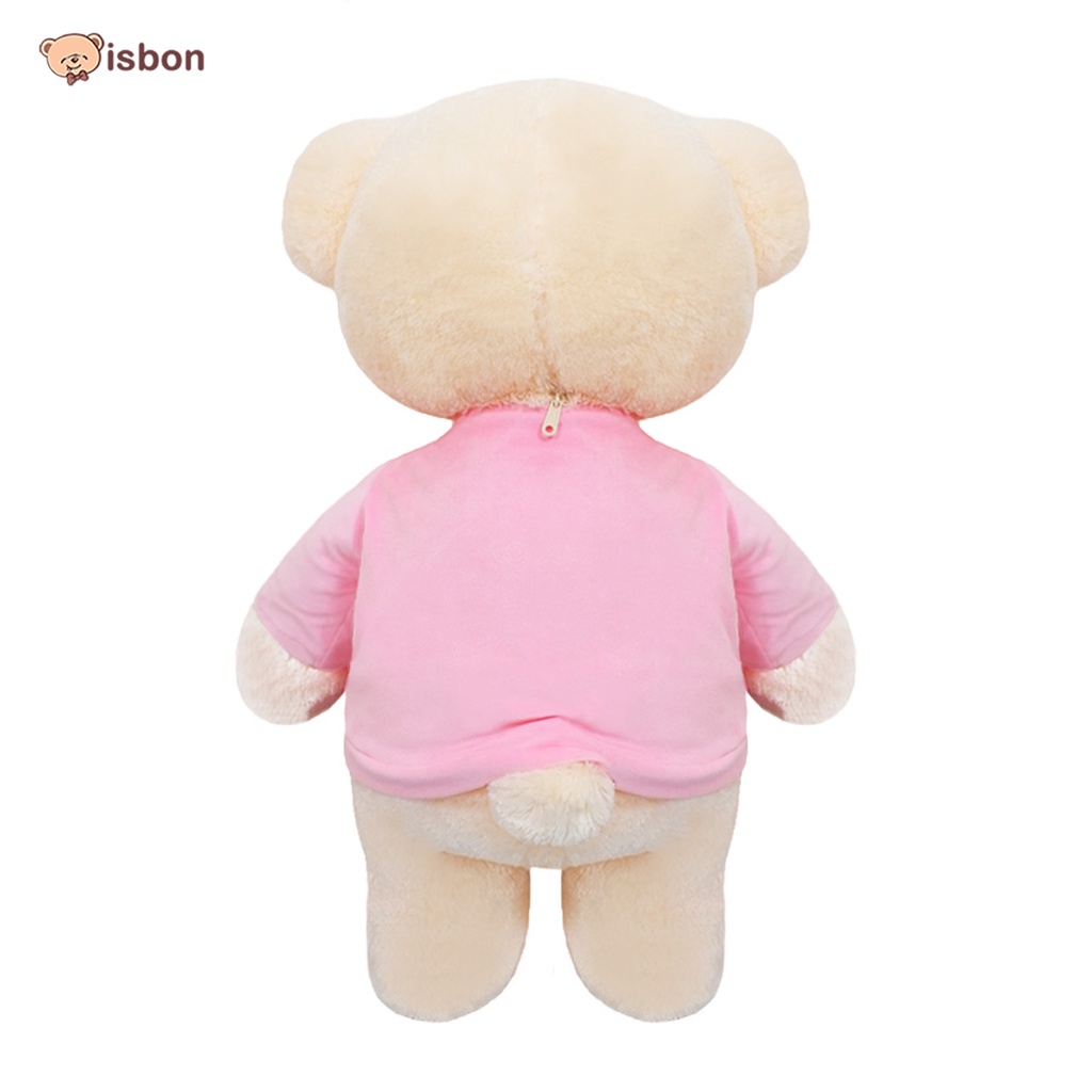 Boneka Beruang Teddy Bear STD Boney Bonita 78cm With Kaos Motif Kucing by Istana Boneka