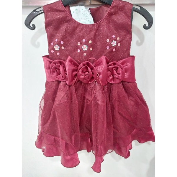 Baju Pesta Anak Cewek Motif Pita