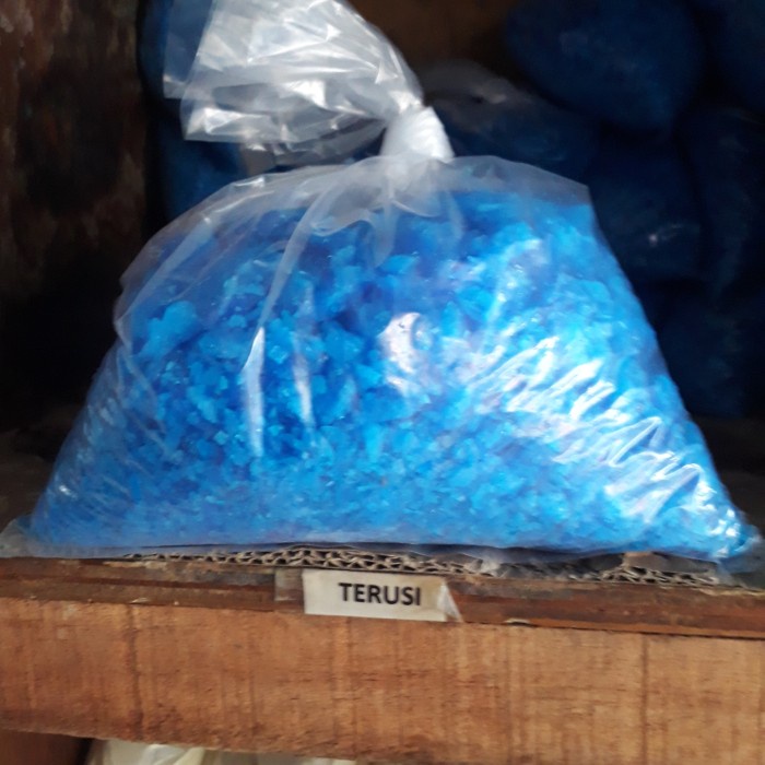 TERUSI PEMBIRU KOLAM RENANG KEMASAN 1KG OBAT KOLAM RENANG / TERUSI PEMBIRU KOLAM RENANG KEMASAN