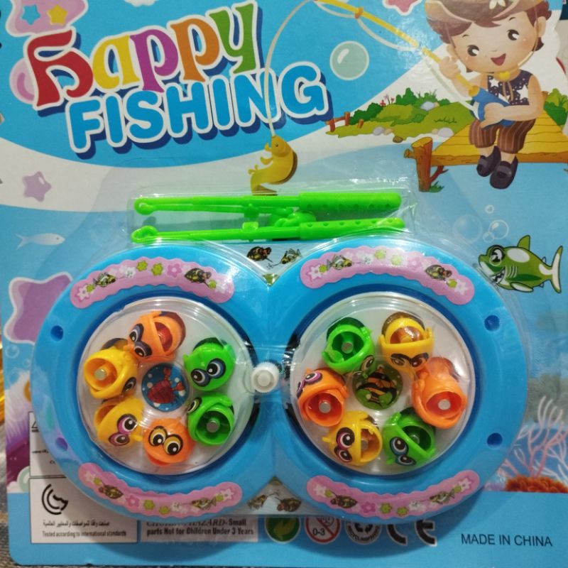 Mainan Fishing Game/Mainan Pancing Putar Manual Murah