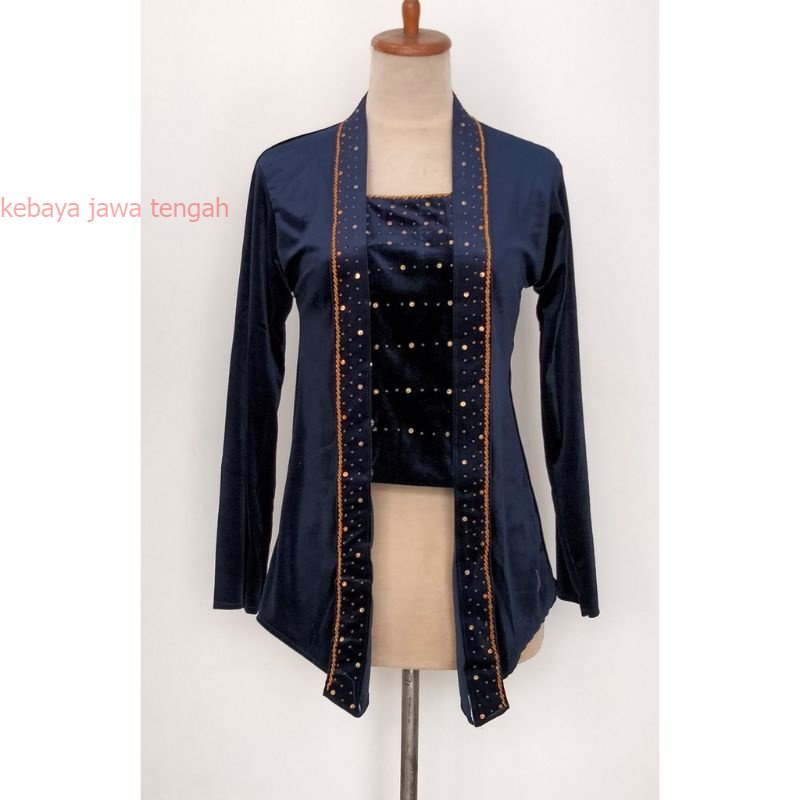 Kebaya Bludru Kutu Baru Payet / Kutu Baru Wedding Payet Kebaya Bludru