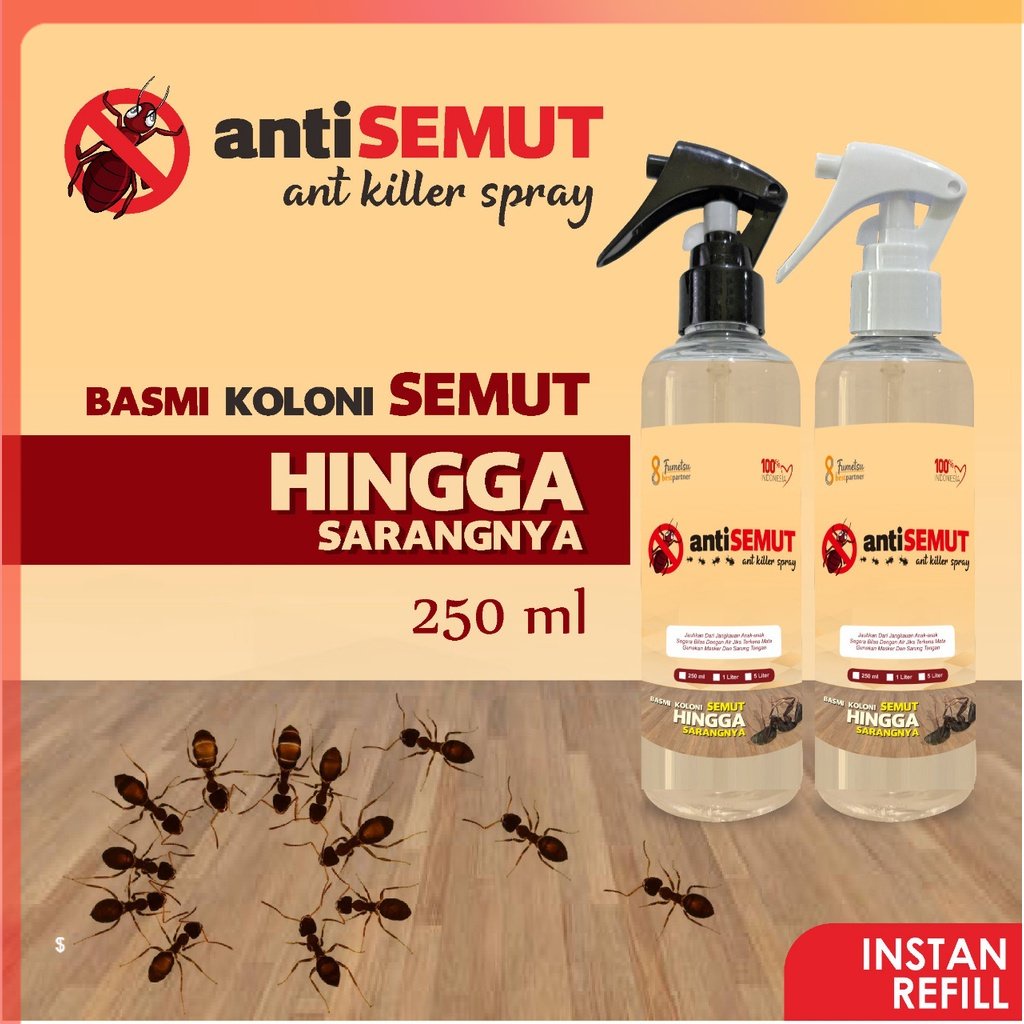 Pembasmi Anti Semut Super Ampuh Original Kemasan 250ml spray trigger PREMIUM QUALITY