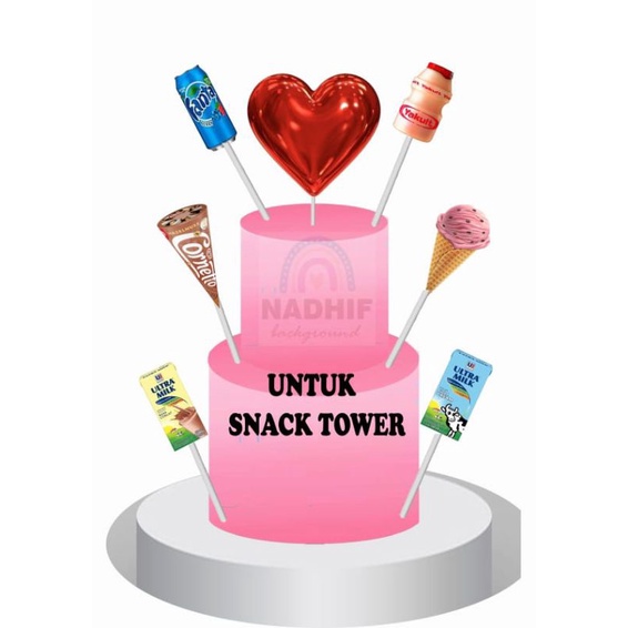 TOPER UNTUK SNACK TOWER