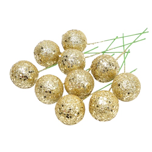 

Dekorasi Hiasan Cherry GOLD isi 5 pcs Merry Christmas gantungan pohon natal gantung santa claus