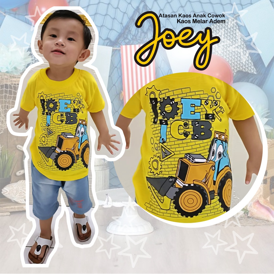 Atasan Kaos Anak Laki-Laki Joey CF Kids