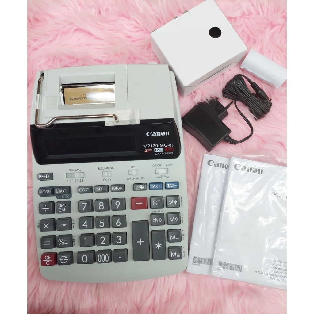 

RB Kalkulator Printer Canon MP120MG-ES Kalkulator Canon Printing 12 digit MP-120 MG Canon P1 Canon