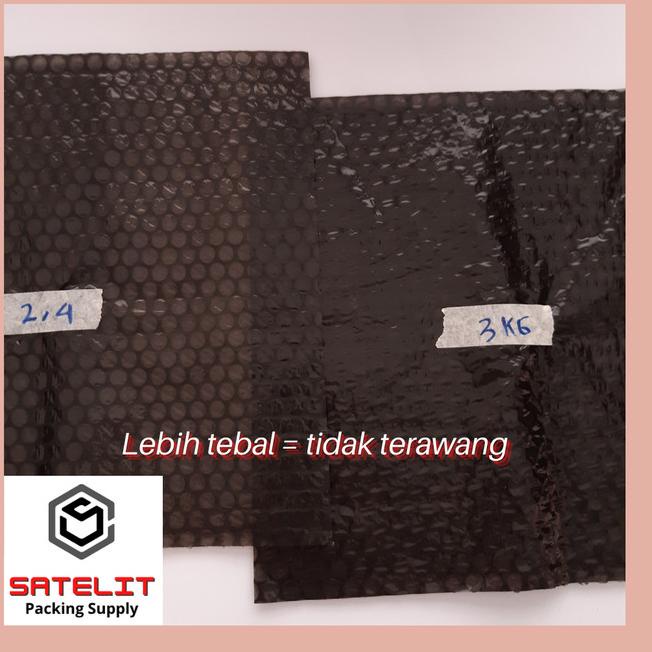 

BUBBLE WRAP ROLL 3KG HITAM KEMASAN PACKING