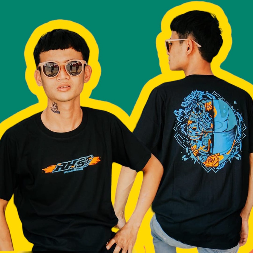 kaos racinghell kaos balap baju racing RH baju kaos racing