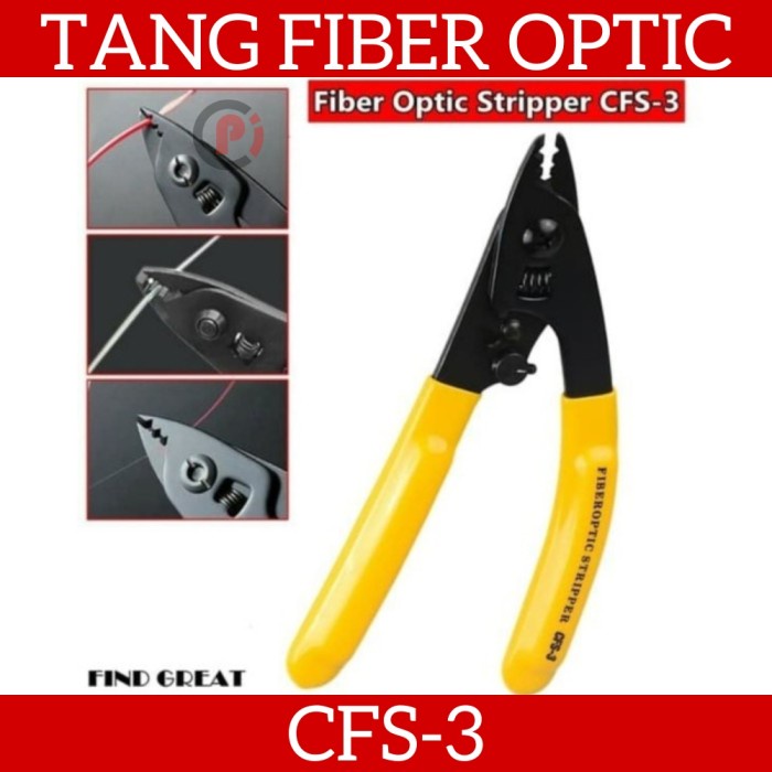 CFS-3 Tang Potong Khusus Untuk Fiber Optic Optik FO Stripper Wire