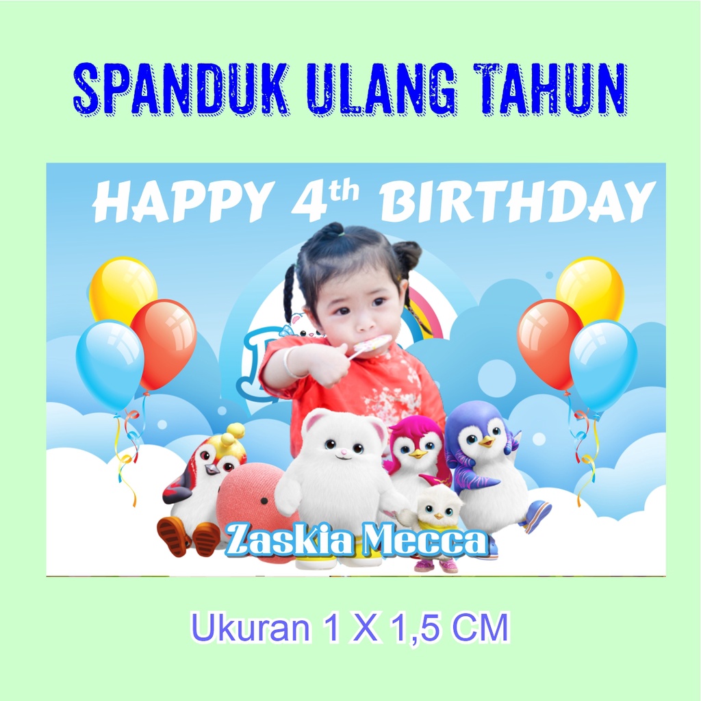 Jual Spanduk Banner Ulang Tahun Ultah anak | Shopee Indonesia
