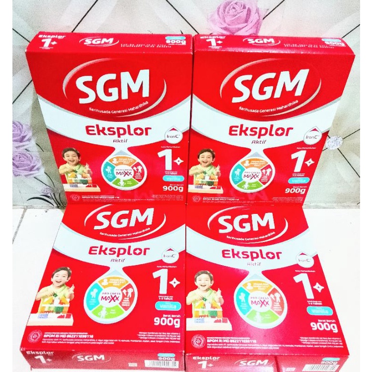 SGM 1+ VANILLA 900g/GROSIR SUSU
