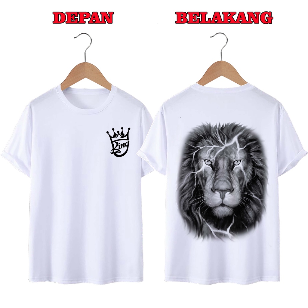 KAOS DISTRO UNISEX (PRIA DAN WANITA) TERBARU, KAOS JUMBO SINGA