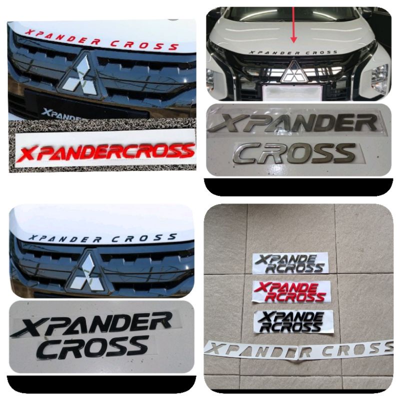 EMBLEM KAP MESIN XPANDER CROSS OEM KUALITY